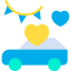 Wedding car icon 64x64