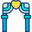 Wedding arch icon 64x64