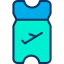 Airplane ticket 图标 64x64