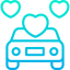 Wedding car icon 64x64