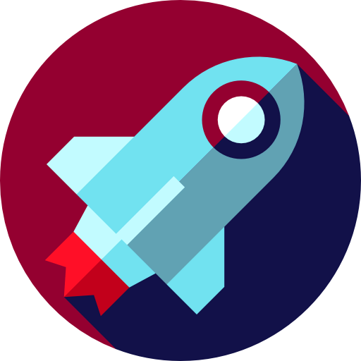 Rocket ship icon
