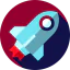 Rocket ship icon 64x64