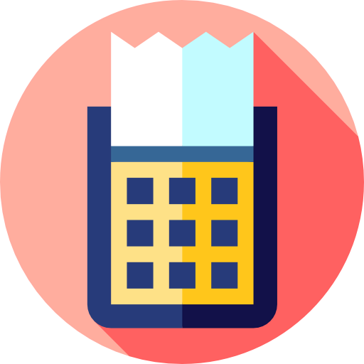 Billing machine icon