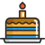 Birthday cake icon 64x64