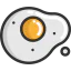 Жаренное яйцо иконка 64x64