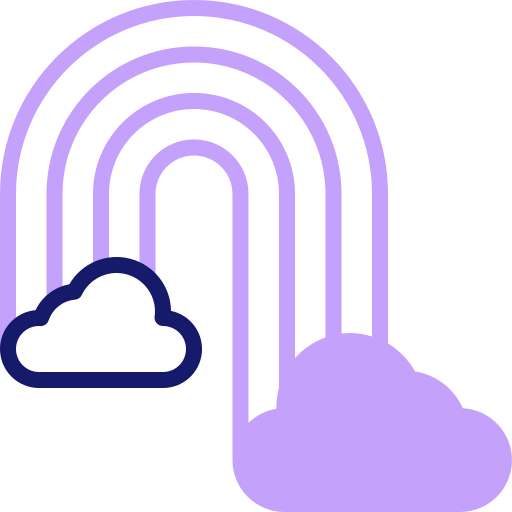 Rainbow icon