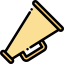 Megaphone icône 64x64