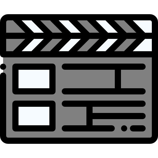 Clapperboard icon