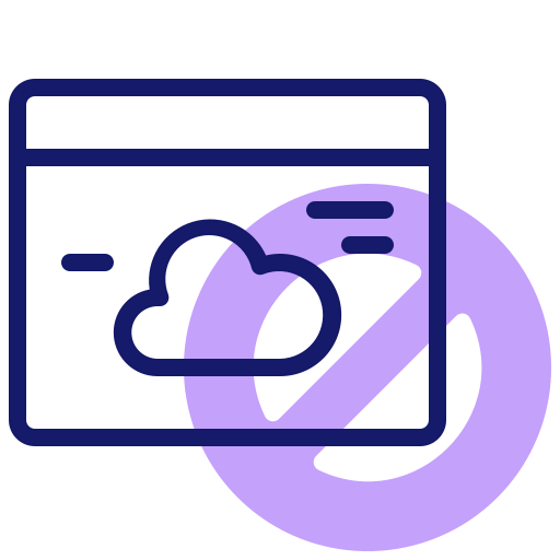 Blocked icon