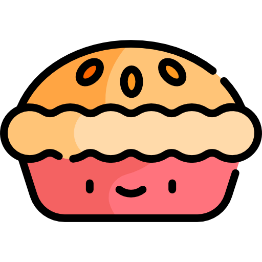 Apple pie icon