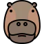 Hippopotamus icon 64x64