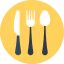 Cutlery icon 64x64