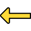 Left arrow icon 64x64