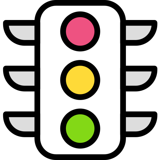 Traffic light icon