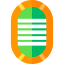 American football field icon 64x64
