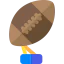 Football trophy icon 64x64