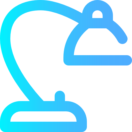 Table lamp icon