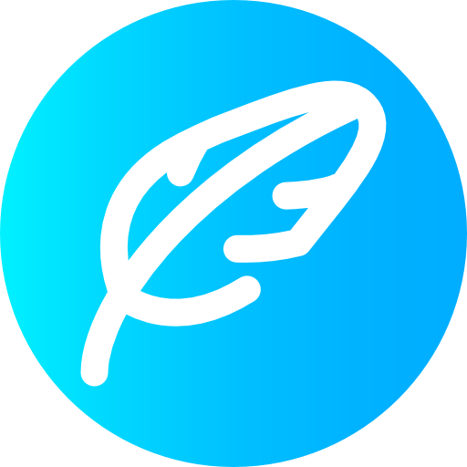 Feather icon