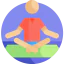 Lotus position icon 64x64