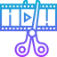 Film editing Symbol 64x64