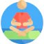 Lotus position icon 64x64