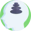 Hot stones icon 64x64
