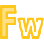 Adobe fireworks icon 64x64
