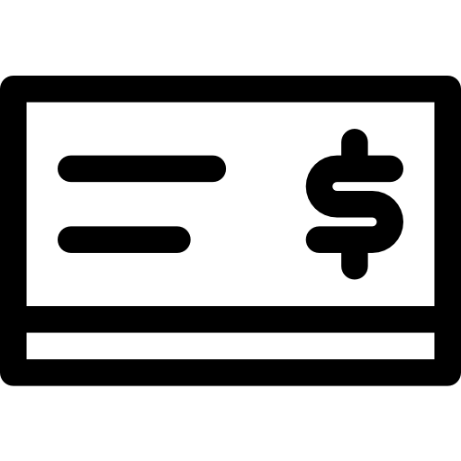 Cheque Symbol
