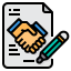 Handshake icon 64x64