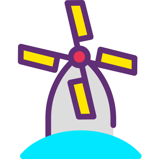 Wind mill icon