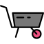 Wheel barrow icon 64x64