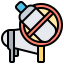 No plastic bottles іконка 64x64