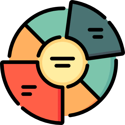 Pie chart icon