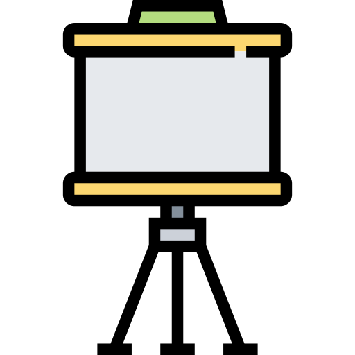 Projection screen icon