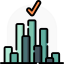 Bar chart icon 64x64