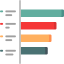Bar chart 图标 64x64