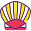 Морская ракушка иконка 64x64
