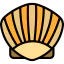 Морская ракушка иконка 64x64
