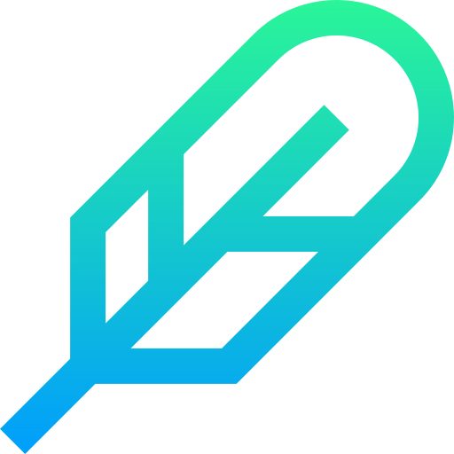Feather icon