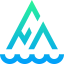 Mountains icon 64x64