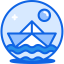Paper boat Symbol 64x64