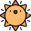Sun icon 64x64