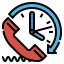 Round clock biểu tượng 64x64