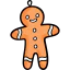 Gingerbread man ícono 64x64