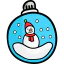 Christmas ball icon 64x64