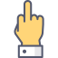 Middle finger 图标 64x64
