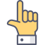Pointing up Symbol 64x64