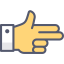 Hand gun icon 64x64