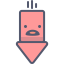 Down arrow icon 64x64