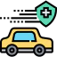 Car insurance icon 64x64